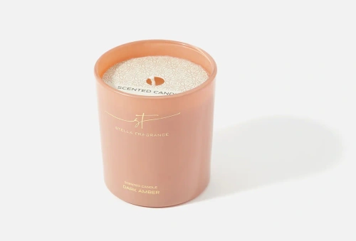 STELLA FRAGRANCE свеча аромат. dark amber 160г